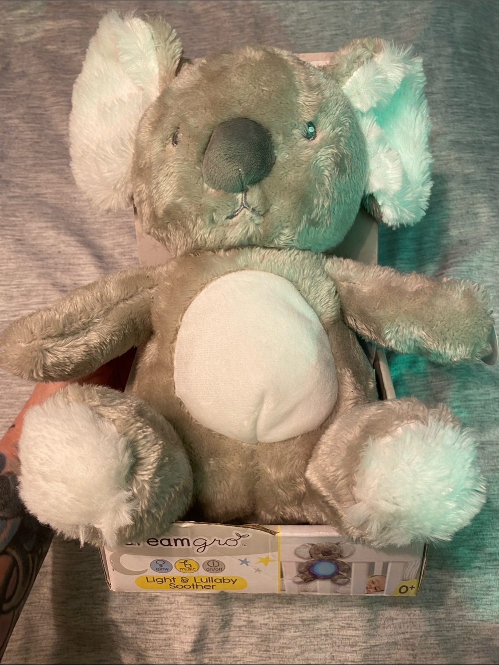 Dreamgro Koala Light & Lullaby Soother Plush Stuffed Animal Toy- NEW
